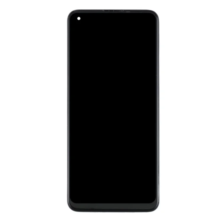 Per Realme 8 4G Grado B Display OLED e Gruppo Digitizer + Telaio (senza Logo) (Supporta Segnalazione Impronta Digitale)
