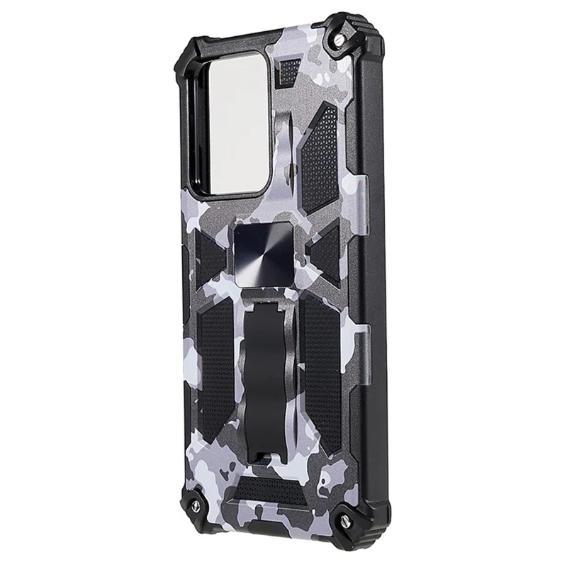 For Xiaomi  Redmi Note 12 Pro 5G / Note 12 Pro Speed 5G / Poco X5 Pro 5G Camo Case Kickstand Cover - Black