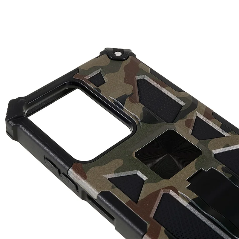 For Xiaomi  Redmi Note 12 Pro 5G / Note 12 Pro Speed 5G / Poco X5 Pro 5G Camo Case Kickstand Cover - Army Green