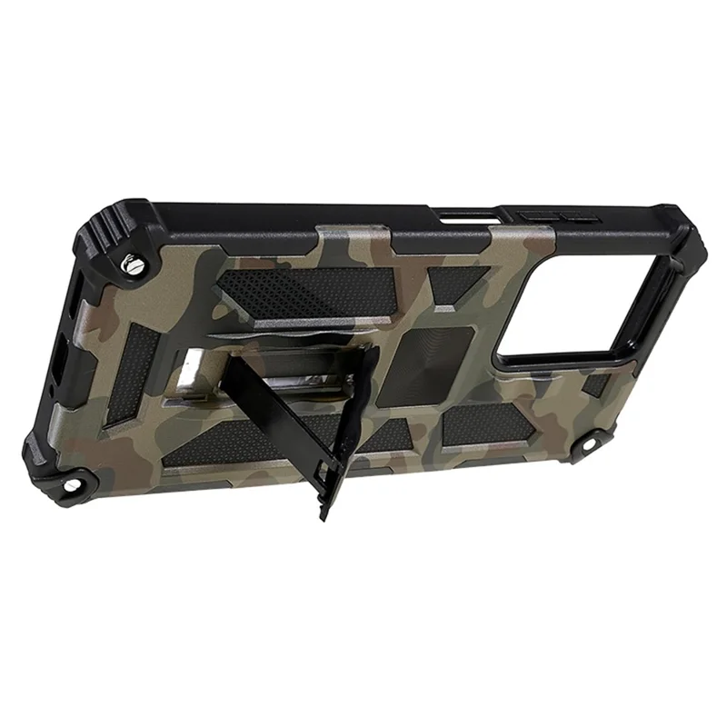 For Xiaomi  Redmi Note 12 Pro 5G / Note 12 Pro Speed 5G / Poco X5 Pro 5G Camo Case Kickstand Cover - Army Green