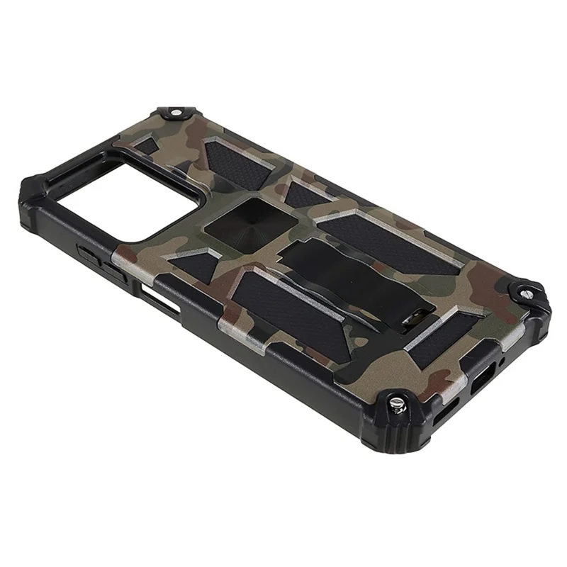 For Xiaomi  Redmi Note 12 Pro 5G / Note 12 Pro Speed 5G / Poco X5 Pro 5G Camo Case Kickstand Cover - Army Green