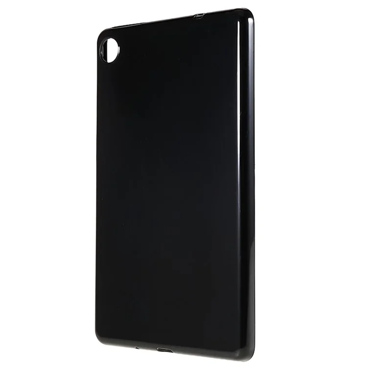 Para Lenovo Tab M8 Gen 4 Caso Fosco de Comprimido TPU Tampa de Proteção de Pele Macia - Preto