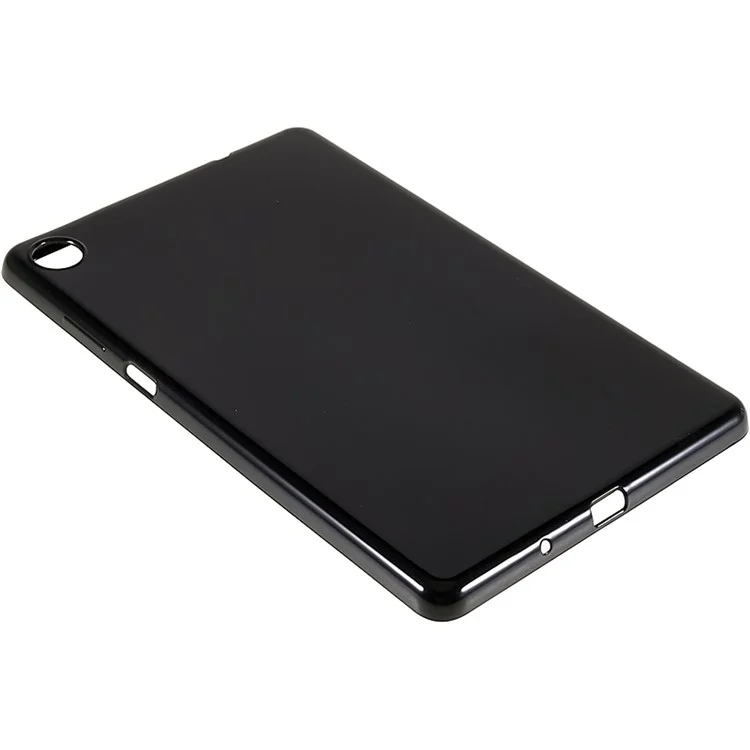 Para Lenovo Tab M8 Gen 4 Caso Fosco de Comprimido TPU Tampa de Proteção de Pele Macia - Preto