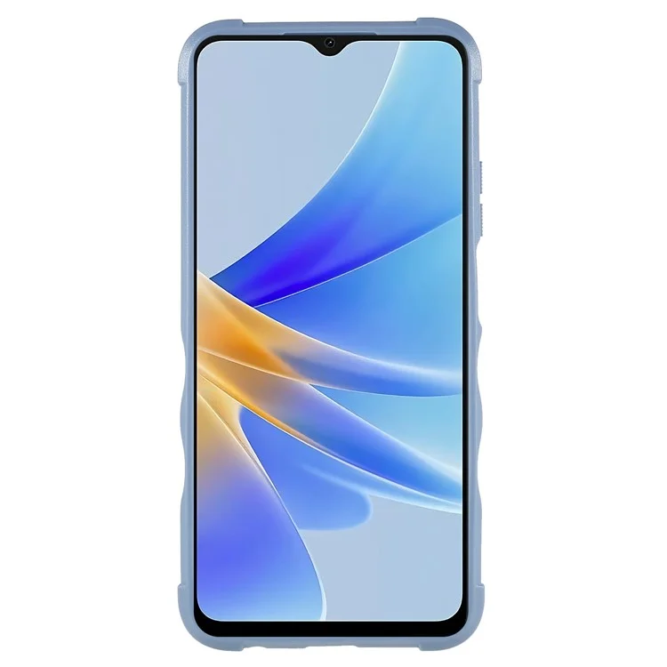 For Oppo A17 4G Anti-drop Phone Case PC + TPU Protective Cover with Ring Kickstand - Rose Gold