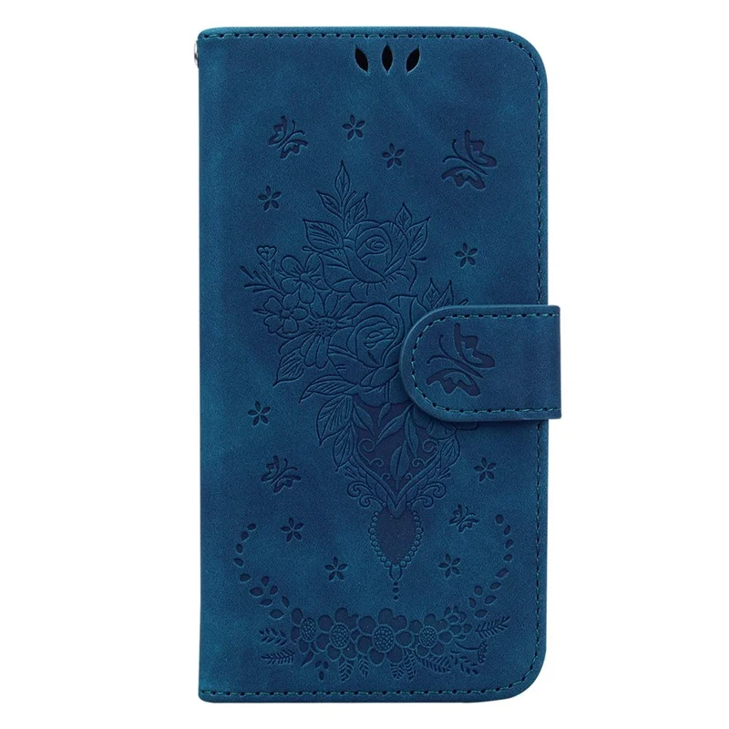 For Xiaomi Redmi Note 12 Pro 5G / Note 12 Pro Speed 5G / Poco X5 Pro 5G Leathe Phone Cover - Blue