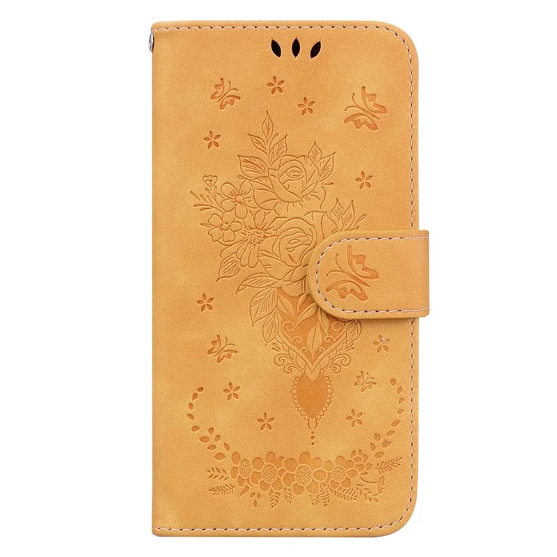 For Xiaomi Poco X5 5G / Redmi Note 12 5G (Global) / (India) / (China) Shockproof PU Leathe Phone Cover with Stand Wallet - Yellow