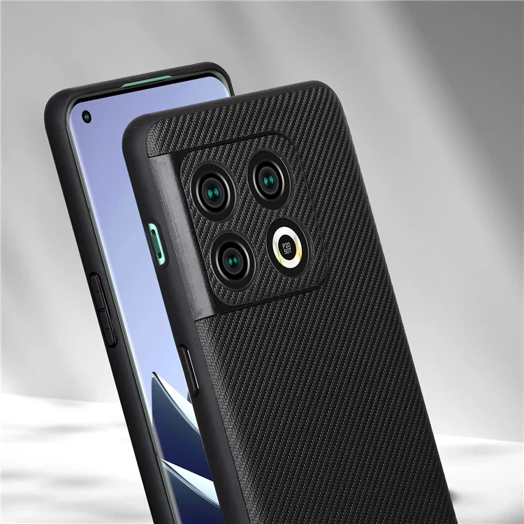 Série VILI TC para OnePlus 10 Pro 5G Capa de telefone à prova de choque Capa de telefone Couro texturado revestido de TPU