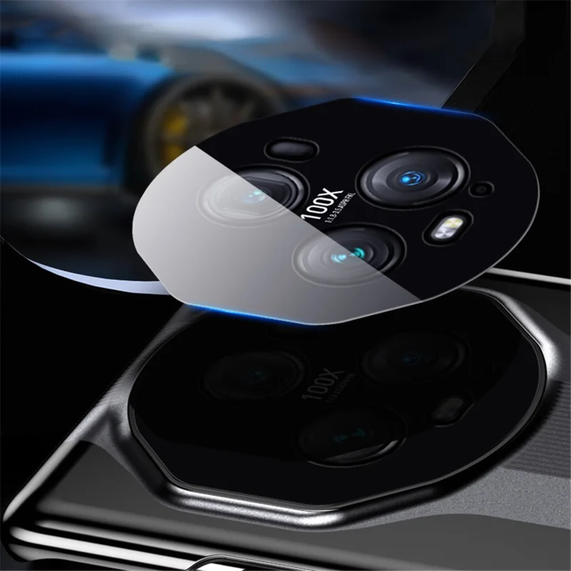 For Honor Magic5 Pro Phone Shockproof Case Electroplated Hard PC Anti-scratch Cover - White