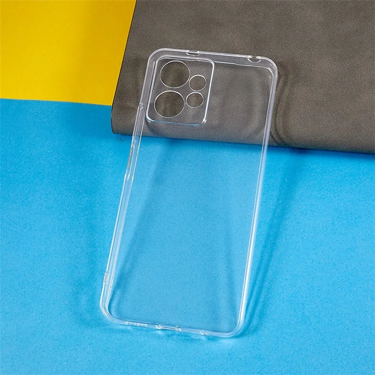 For Xiaomi Redmi Note 12 4G Mobile Phone Case Ultra-Thin Anti-drop Clear TPU Back Cover