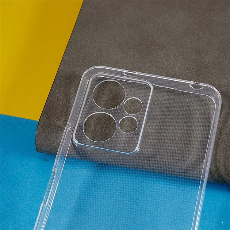 For Xiaomi Redmi Note 12 4G Mobile Phone Case Ultra-Thin Anti-drop Clear TPU Back Cover