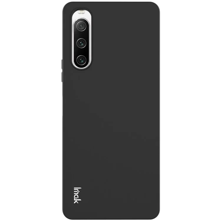 Série IMAK UC-3 Para Sony Xperia 10 V Capa de Telefone Fosco Silky Soft Touch TPU Tampa