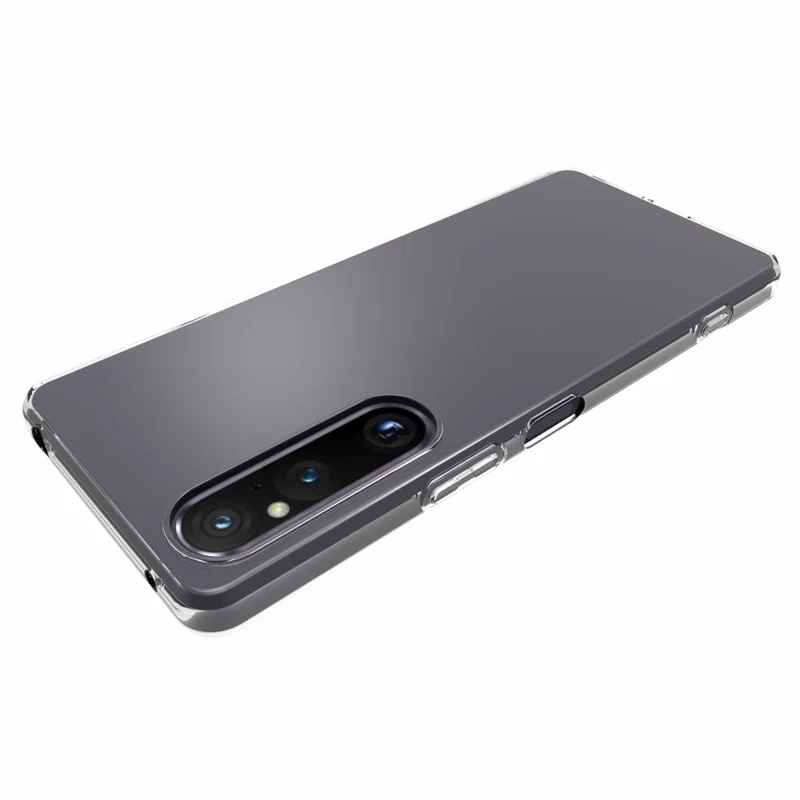 10 pièces / pack pour étui de téléphone Sony Xperia 1 V en TPU transparent sans marque d'eau, avec protection anti-rayures