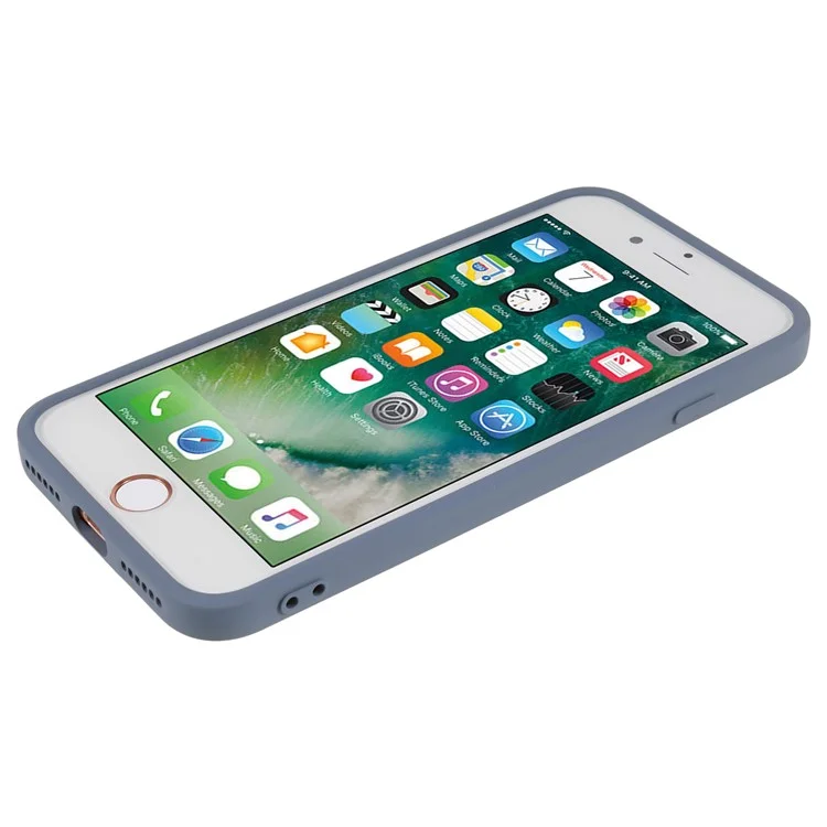 Rubberized Phone Case for iPhone 7 / 8 4.7 inch / SE (2020) / SE (2022) , Anti-Scratch Fiber Lining TPU Cover - Lavender