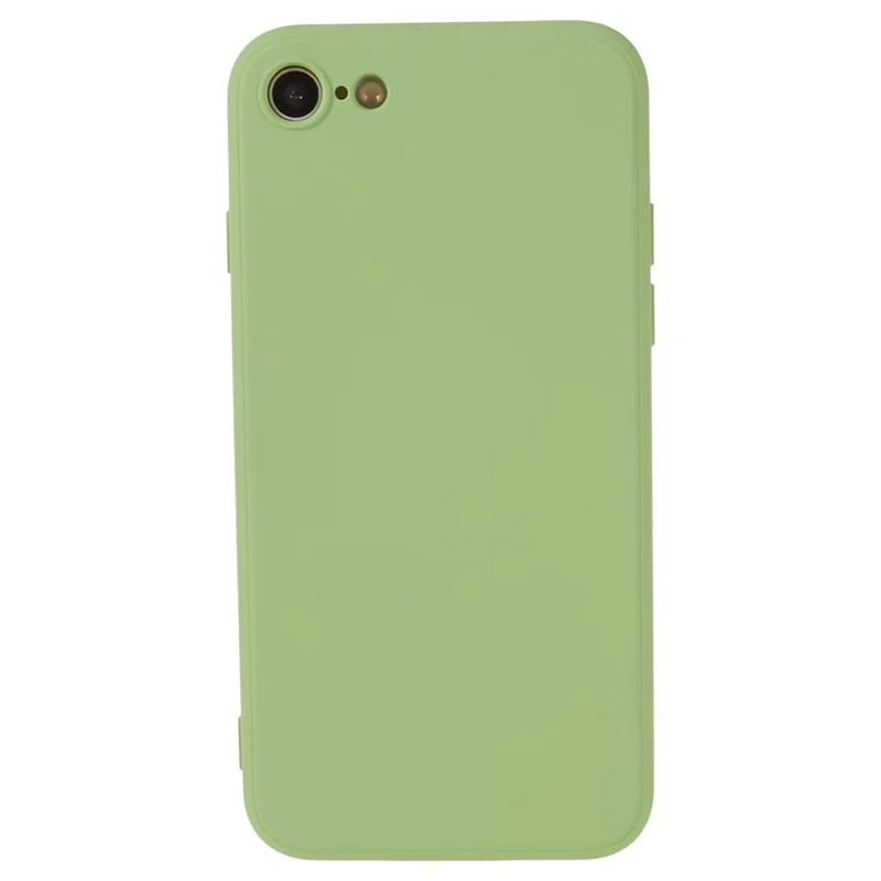 Rubberized Phone Case for iPhone 7 / 8 4.7 inch / SE (2020) / SE (2022) , Anti-Scratch Fiber Lining TPU Cover - Bean Green