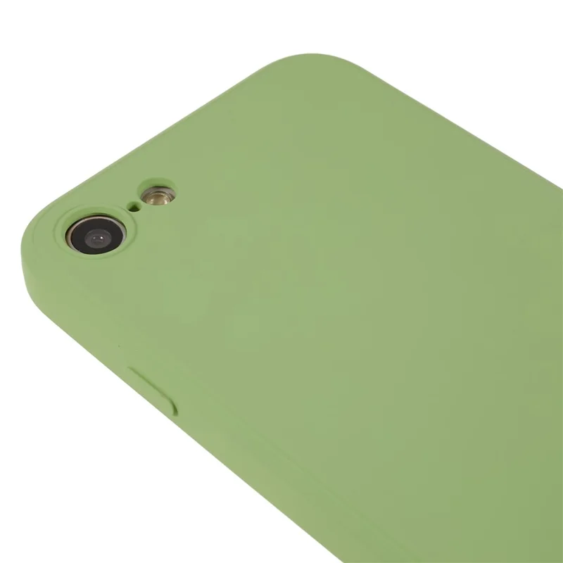 Rubberized Phone Case for iPhone 7 / 8 4.7 inch / SE (2020) / SE (2022) , Anti-Scratch Fiber Lining TPU Cover - Bean Green