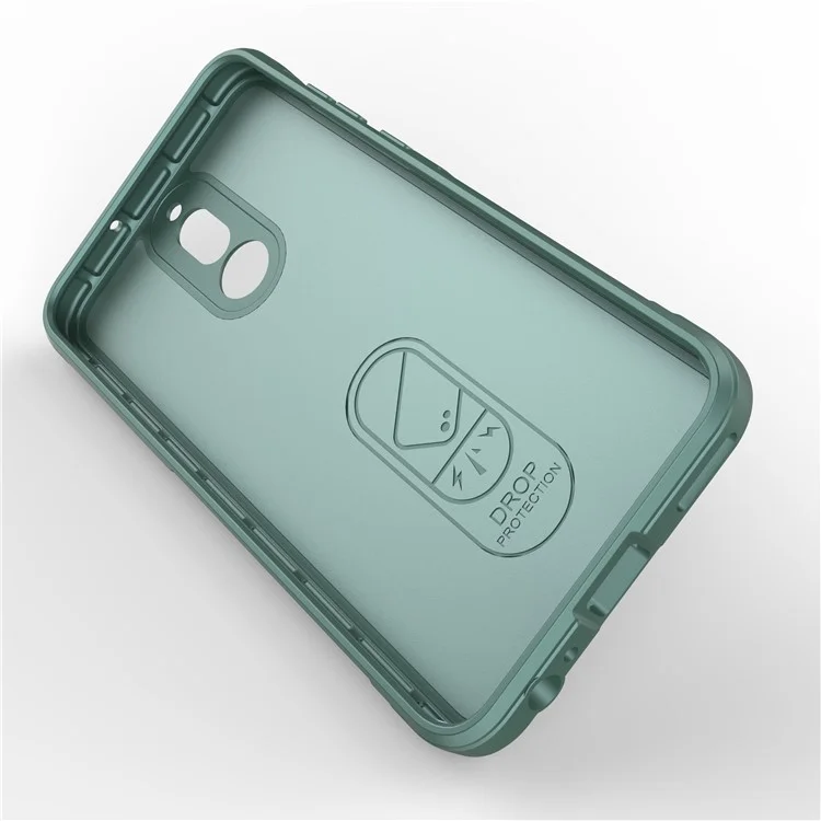 Para Huawei Mate 10 Lite Protector de Teléfono de TPU Funda de Teléfono Anti-caída Teléfono Celular Resistente - Verde