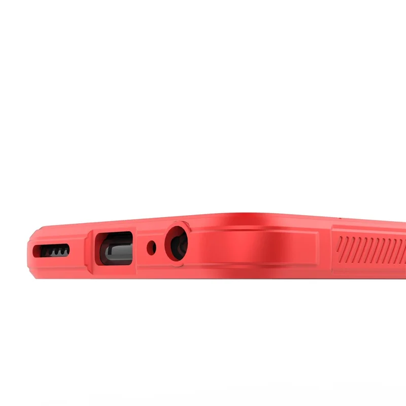 Para Huawei Mate 10 Lite Funda Protectora de TPU Carcasa Antideslizante para Teléfono Móvil Resistente a Golpes - Rojo