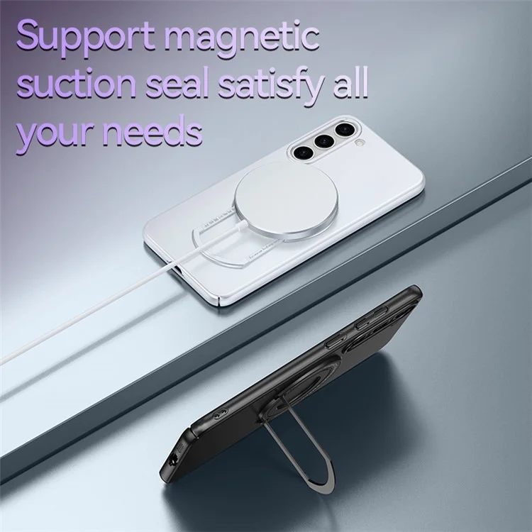 Custodia sottile per Samsung Galaxy S23+ Custodia protettiva per telefono con supporto - Blu
