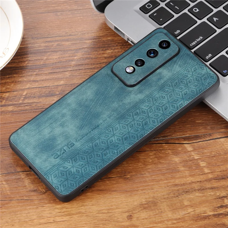 AZNS For Honor 80 GT 5G Imprinted Cell Phone Case PU Leather Coated TPU Back Cover - Green