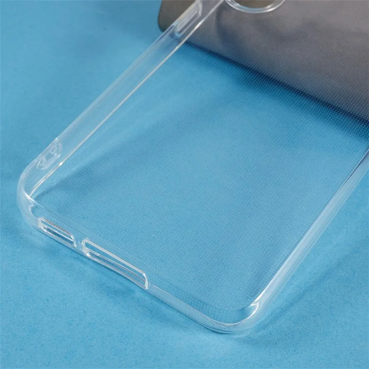 For Samsung Galaxy S23+ Transparent TPU Phone Case Watermark-free 2.0mm Shockproof Cell Phone Cover