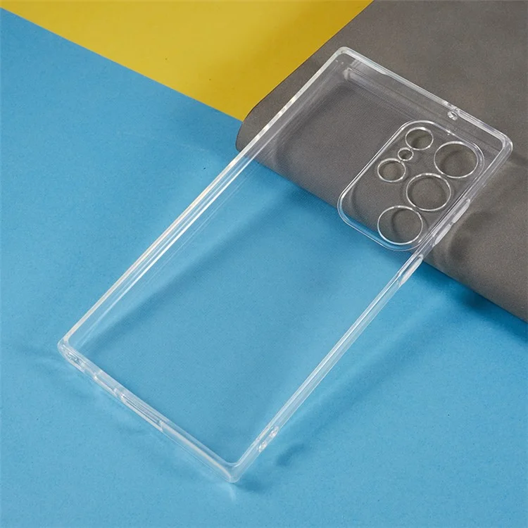 Per Samsung Galaxy S23 Ultra Watermark-free Clear Phone Case 2.0mm Thickness TPU Shockproof Cover