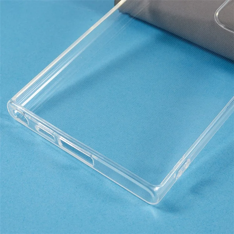 Per Samsung Galaxy S23 Ultra Watermark-free Clear Phone Case 2.0mm Thickness TPU Shockproof Cover