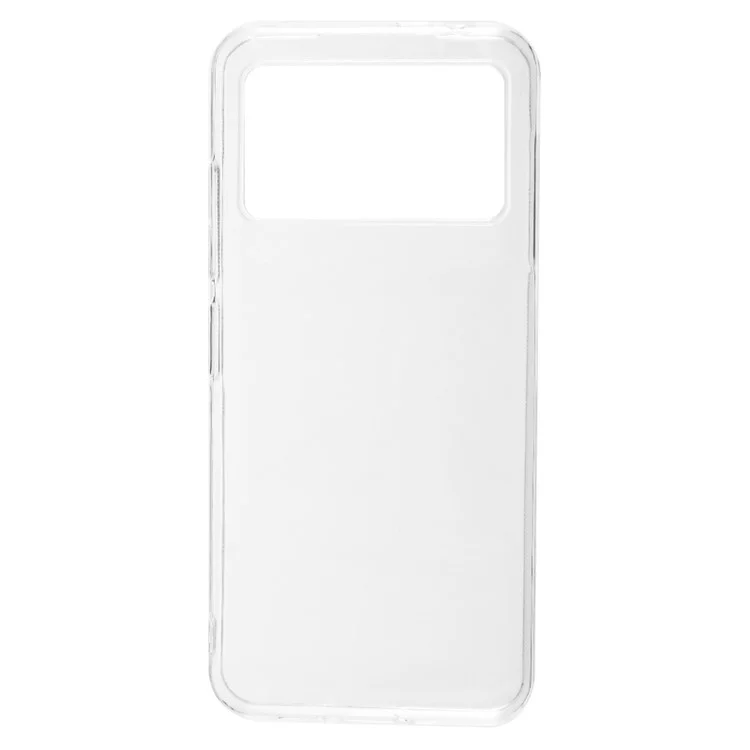 For Doogee X98 / X98 Pro Flexible TPU Phone Case Scratch-Resistant Phone Back Cover - Transparent