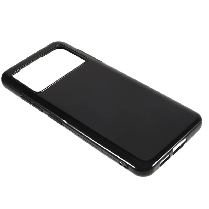 For Doogee X98 / X98 Pro fleksibel TPU-telefonbeskyttelse stødfast bagside - Sort