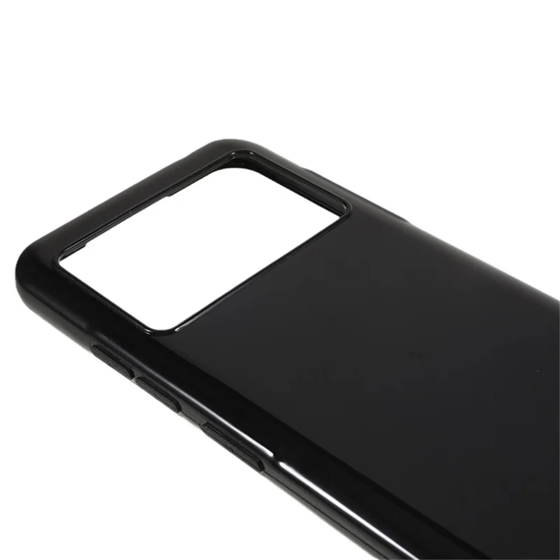 For Doogee X98 / X98 Pro fleksibel TPU-telefonbeskyttelse stødfast bagside - Sort