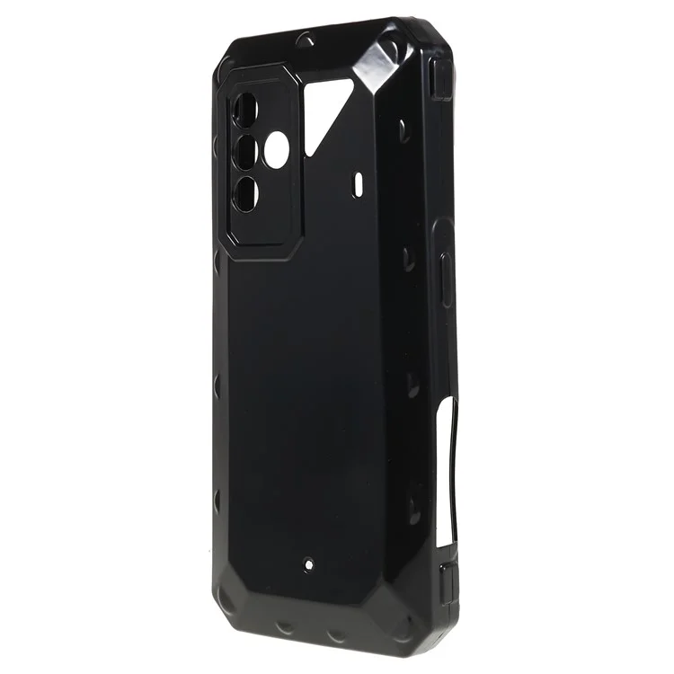 Per Ulefone Power Armor 19 Custodia per telefono slim antiurto, in TPU morbido con protezione posteriore - Nero