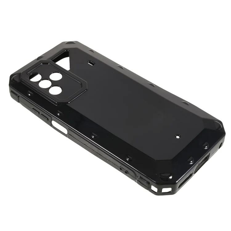 Per Ulefone Power Armor 19 Custodia per telefono slim antiurto, in TPU morbido con protezione posteriore - Nero