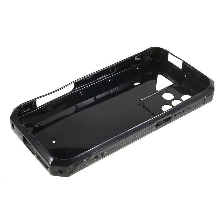 Per Ulefone Power Armor 19 Custodia per telefono slim antiurto, in TPU morbido con protezione posteriore - Nero