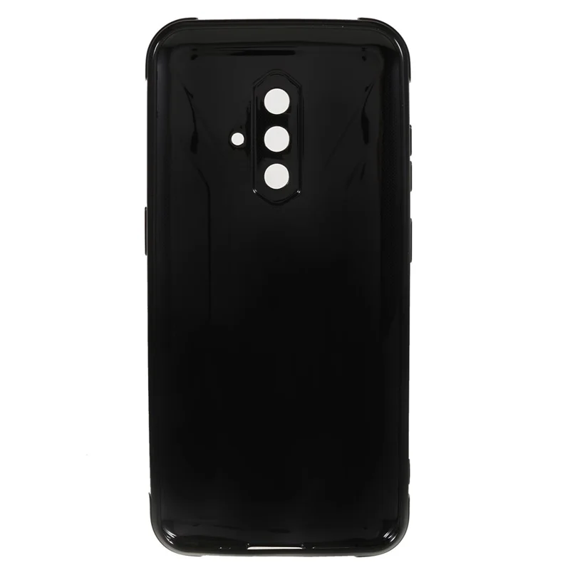 For Blackview BV5200 4G Slim telefonbeskyttelse mod ridser Blød TPU bagside beskyttende dæksel - Sort
