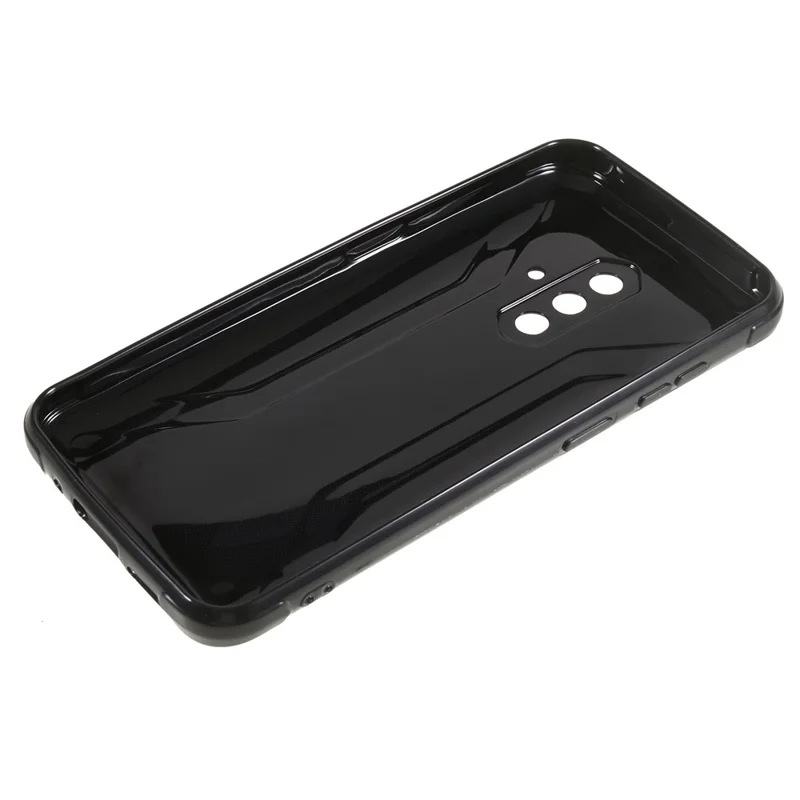 For Blackview BV5200 4G Slim telefonbeskyttelse mod ridser Blød TPU bagside beskyttende dæksel - Sort