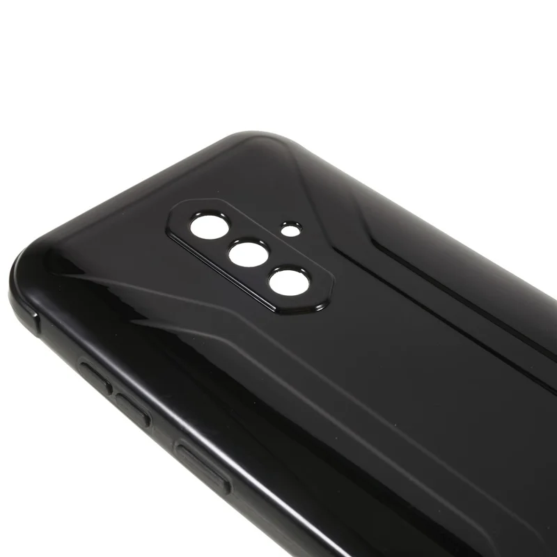 For Blackview BV5200 4G Slim telefonbeskyttelse mod ridser Blød TPU bagside beskyttende dæksel - Sort