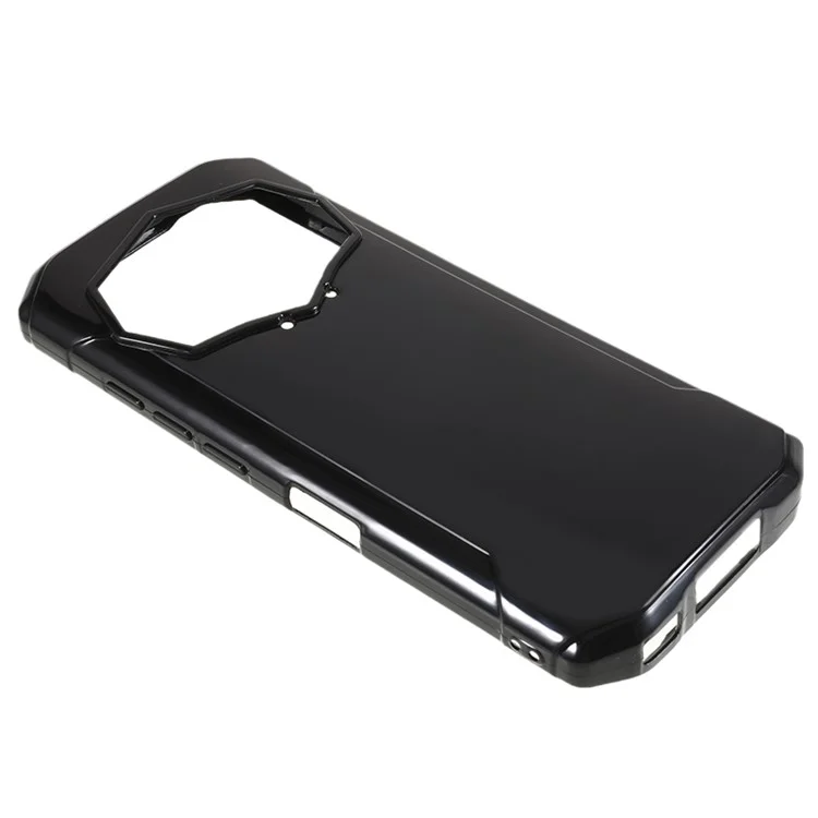 For Doogee S98 / S98 Pro Soft Slim TPU Case Shockproof Anti-Drop Phone Cover - Black