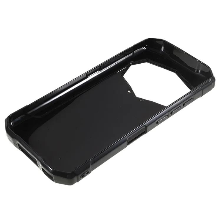 For Doogee S98 / S98 Pro Soft Slim TPU Case Shockproof Anti-Drop Phone Cover - Black