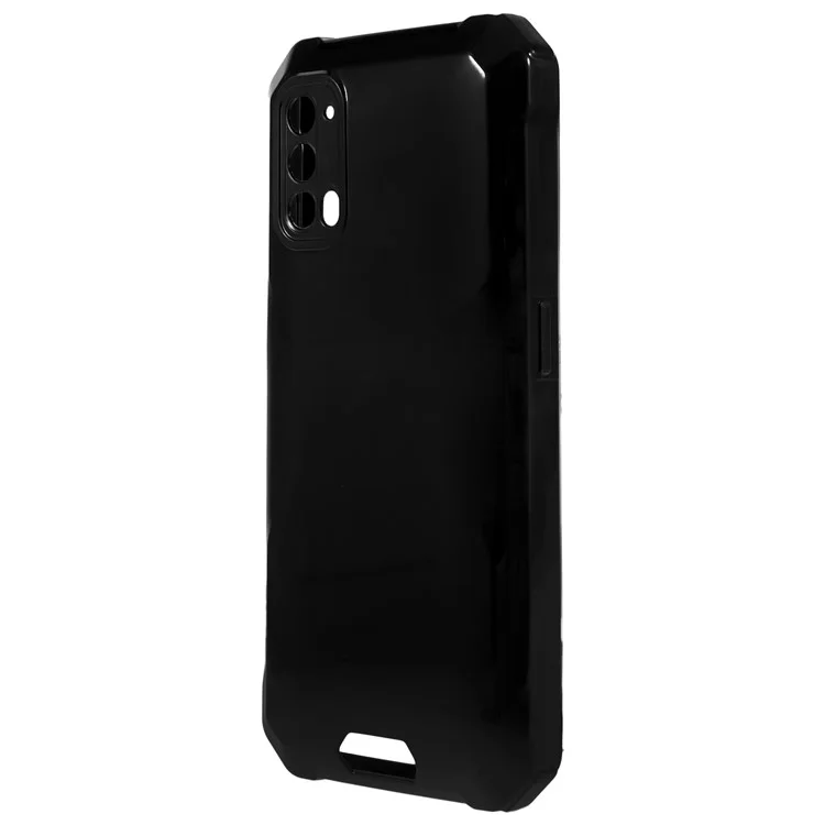 Для чехла Blackview BV7100 4G Soft TPU с защитой камеры, противоударный чехол для телефона - черный