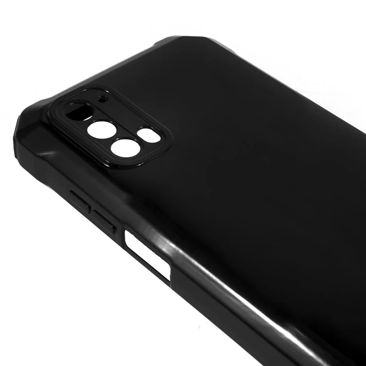 Для чехла Blackview BV7100 4G Soft TPU с защитой камеры, противоударный чехол для телефона - черный