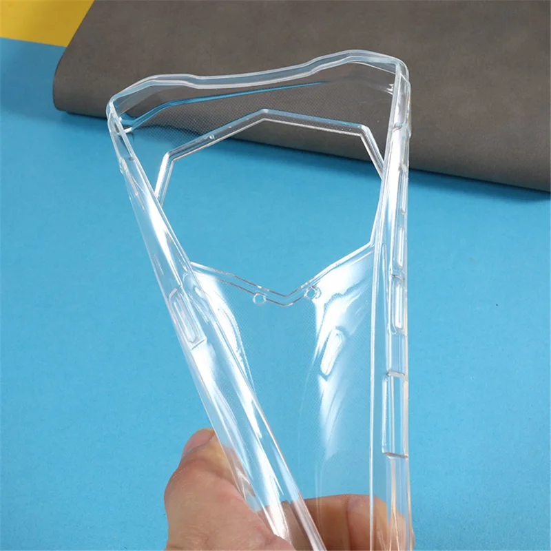 For Doogee S99 Anti-Scratch TPU Phone Case Shock-Absorption Flexible Back Cover - Transparent