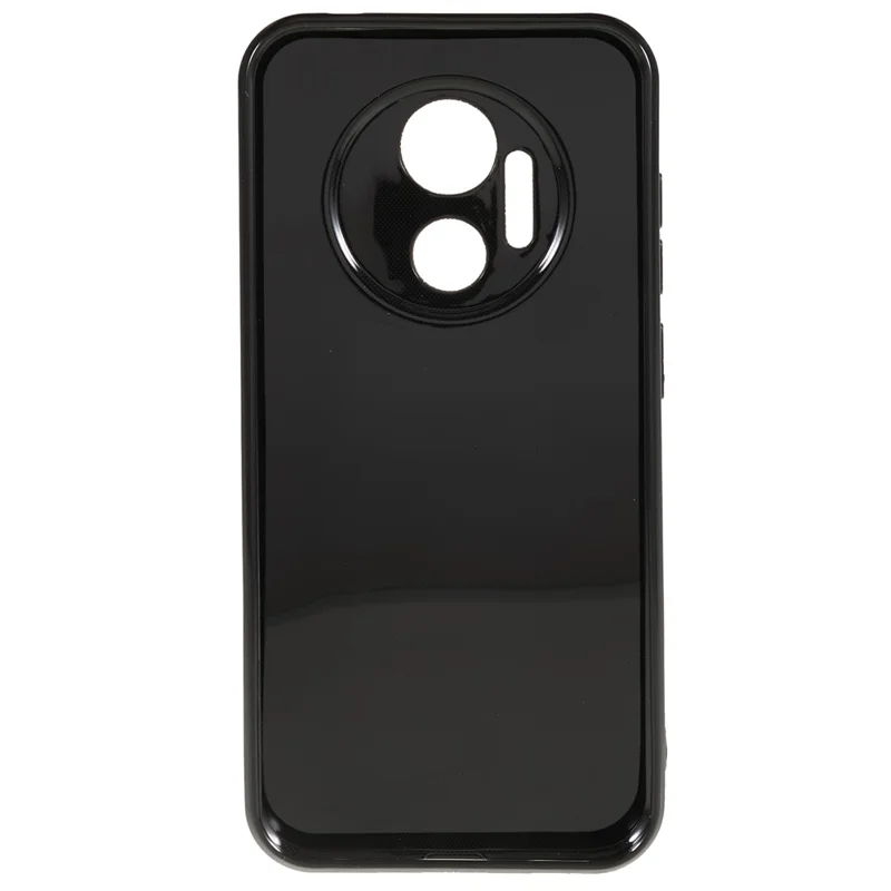 Dla Doogee X97 antypoślizgowa cienka obudowa na telefon antyrysik miękka osłona tylna z TPU - Czarny