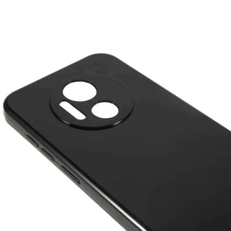Dla Doogee X97 antypoślizgowa cienka obudowa na telefon antyrysik miękka osłona tylna z TPU - Czarny
