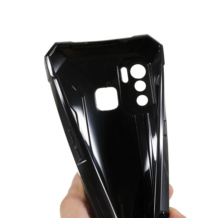Per Cubot KingKong 5 Custodia Protettiva Resistente ai graffi Morbido TPU Custodia per telefono - Nero