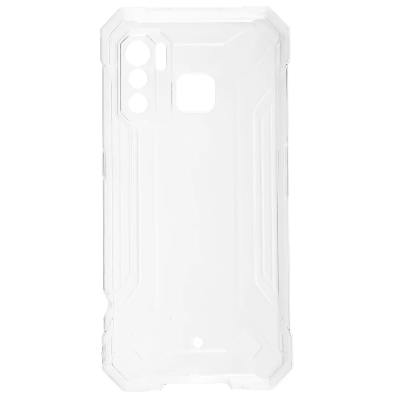 For Cubot KingKong 5 Protective Case Scratch Resistant Soft TPU Phone Cover - Transparent