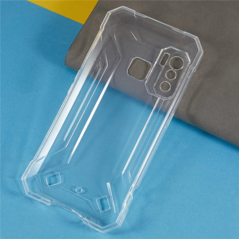 For Cubot KingKong 5 Protective Case Scratch Resistant Soft TPU Phone Cover - Transparent