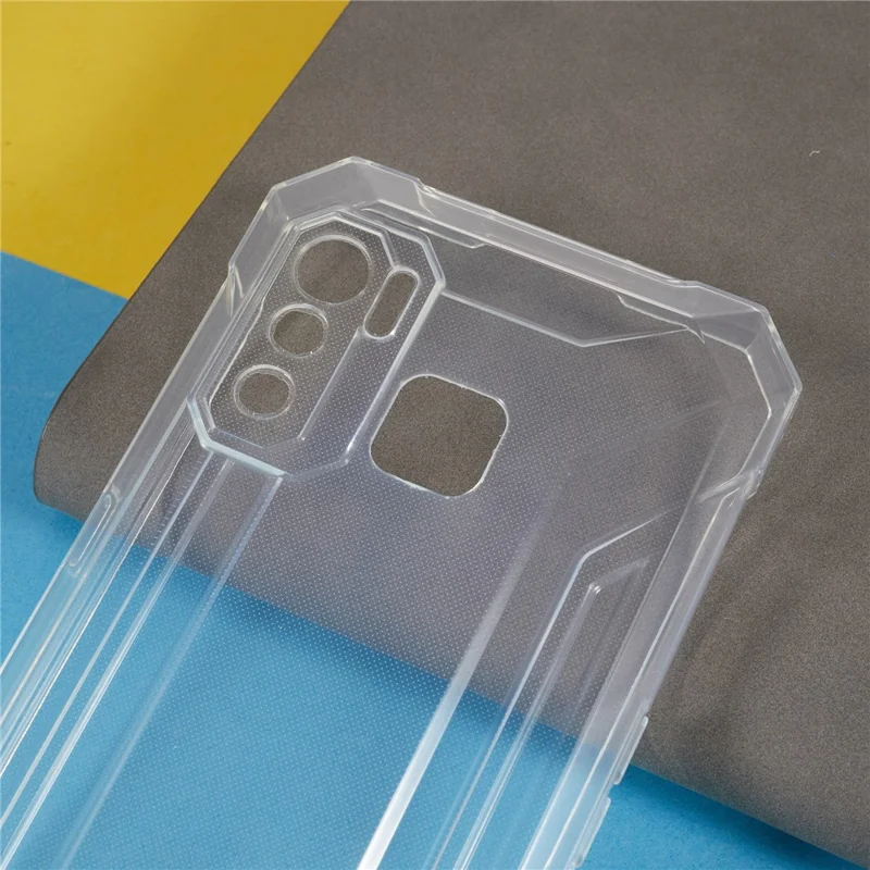 For Cubot KingKong 5 Protective Case Scratch Resistant Soft TPU Phone Cover - Transparent