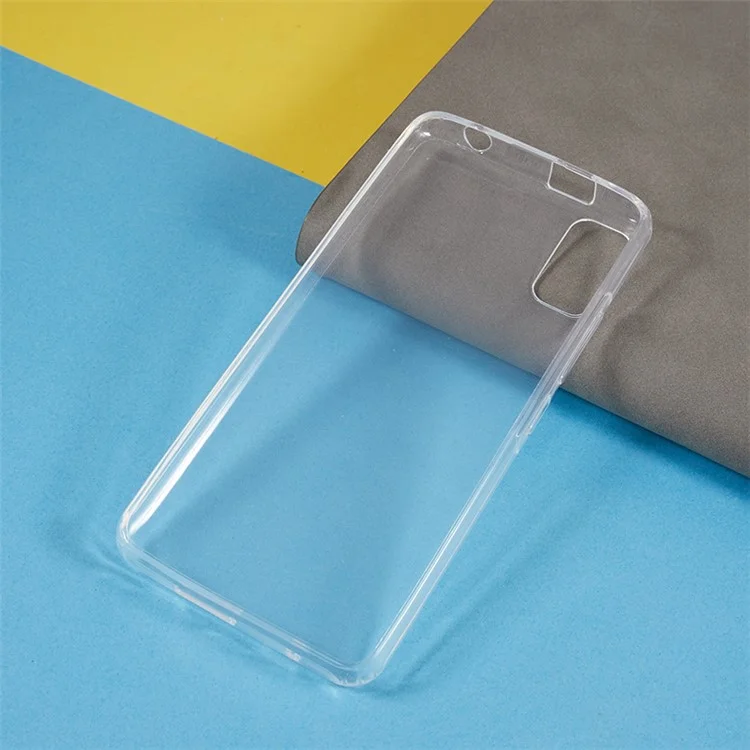 For Cubot Note 8 Anti-Dust Phone Cover Flexible TPU Anti-scratch Drop Protection Phone Case - Transparent