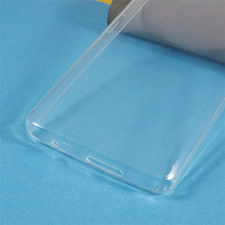 For Cubot Note 8 Anti-Dust Phone Cover Flexible TPU Anti-scratch Drop Protection Phone Case - Transparent