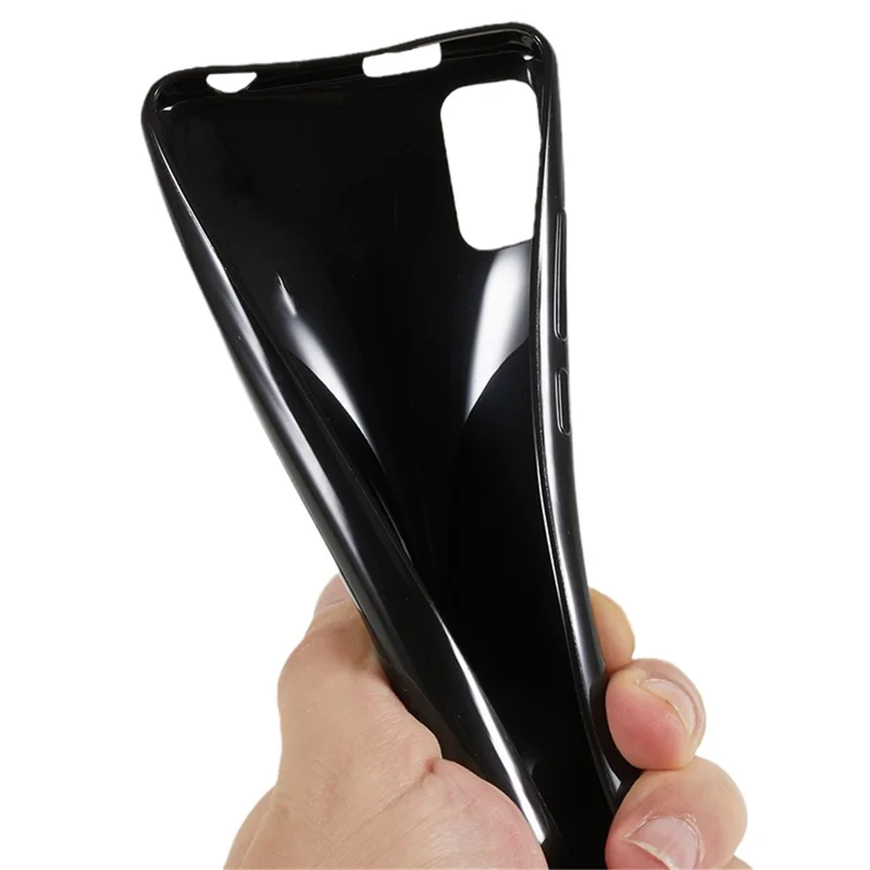 For Cubot Note 8 Anti-Dust Phone Cover Flexible TPU Anti-scratch Drop Protection Phone Case - Black