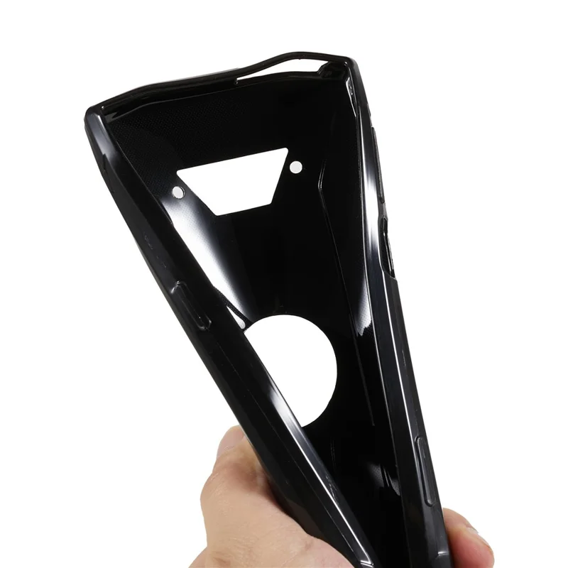 Phone Case for Crosscall Core-X4 Anti-Scratch Soft TPU Case Shockproof Phone Cover - Black